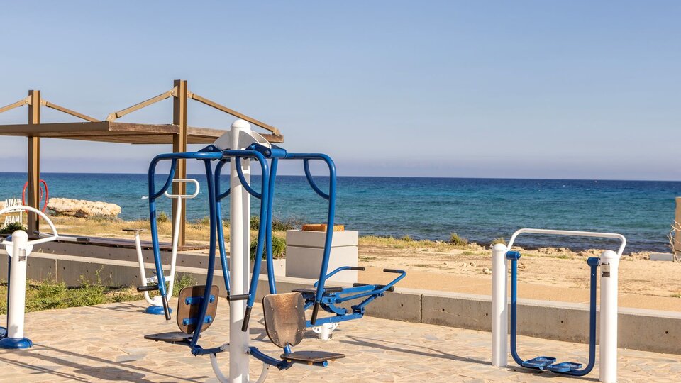 Electra Beach Holiday Village teretana na otvorenom